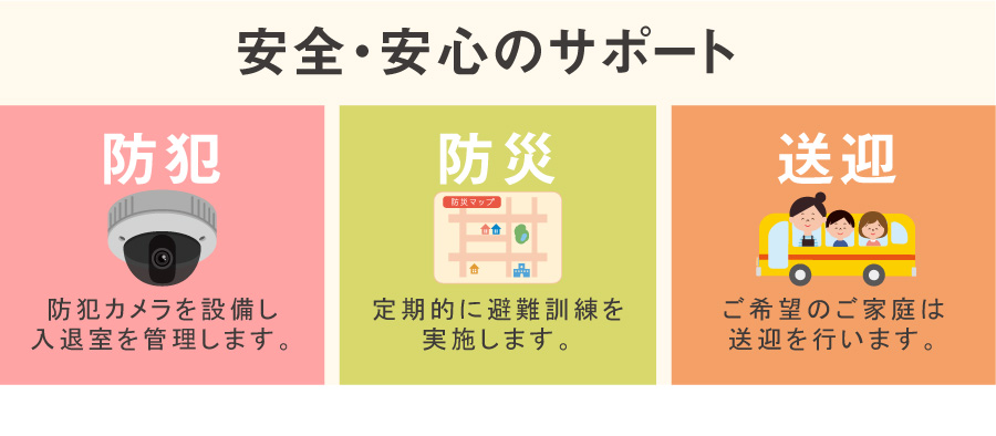 安心安全サポート